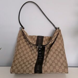 Vintage Gucci Jackie Foldover Tote